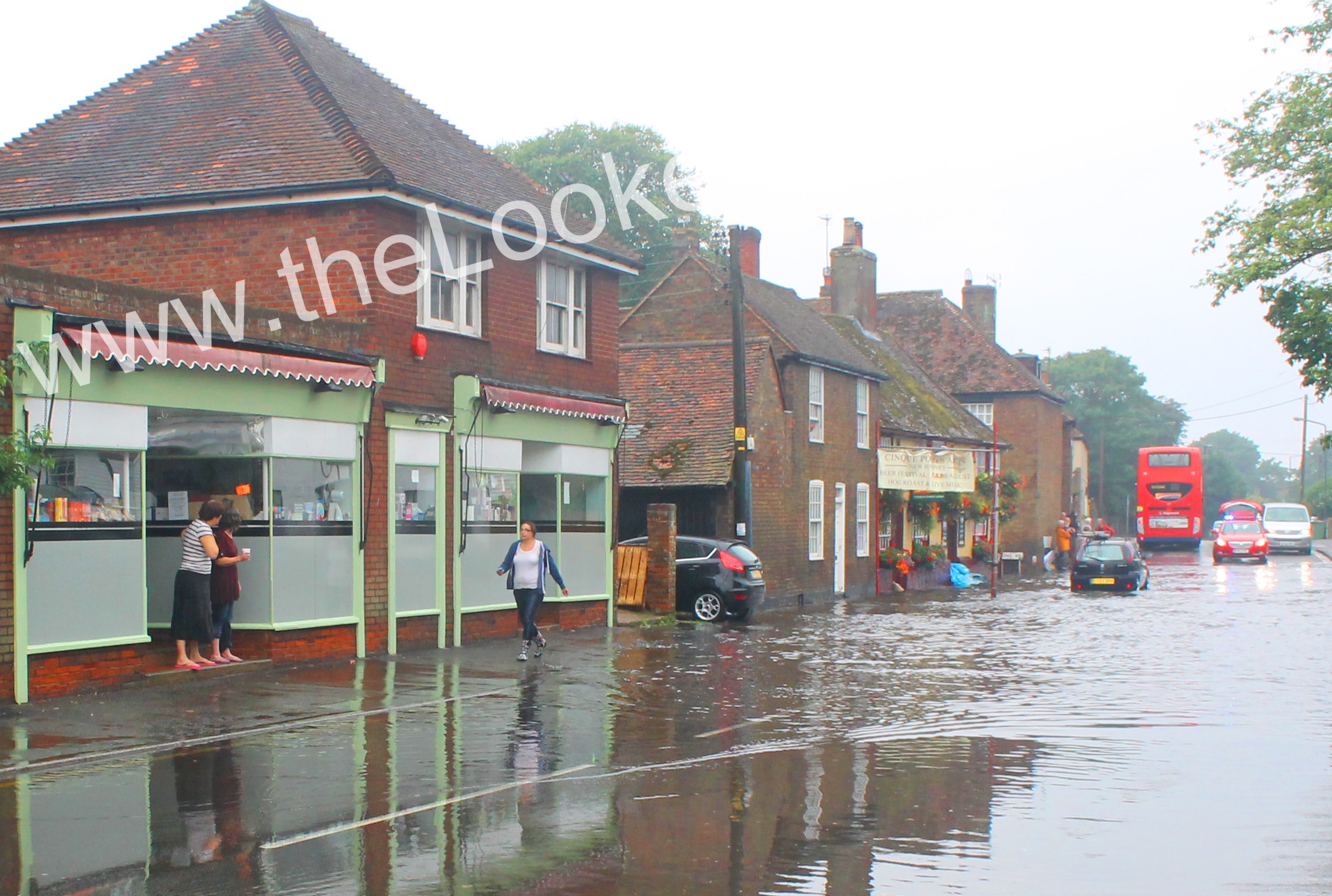 New Romney High Street Flooded The Looker
